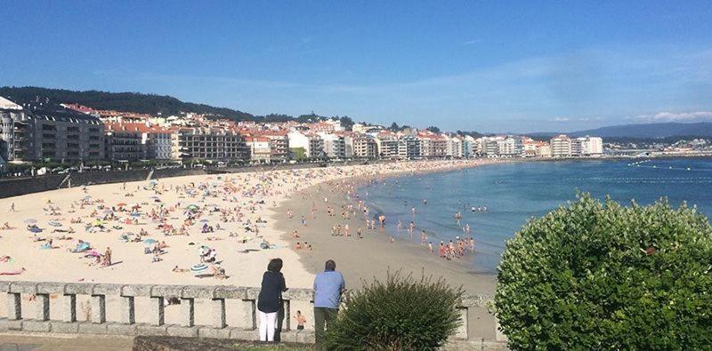 Atico A Pie De Playa Portonovo Daire Sanxenxo Dış mekan fotoğraf
